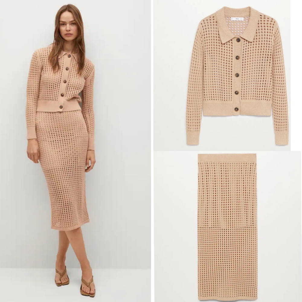 Mango Crochet Outfit